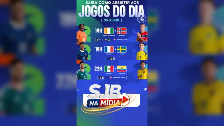 JOGOS DE HOJE