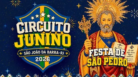 Festa de São Pedro encerra o Circuito Junino 2026 em SJB