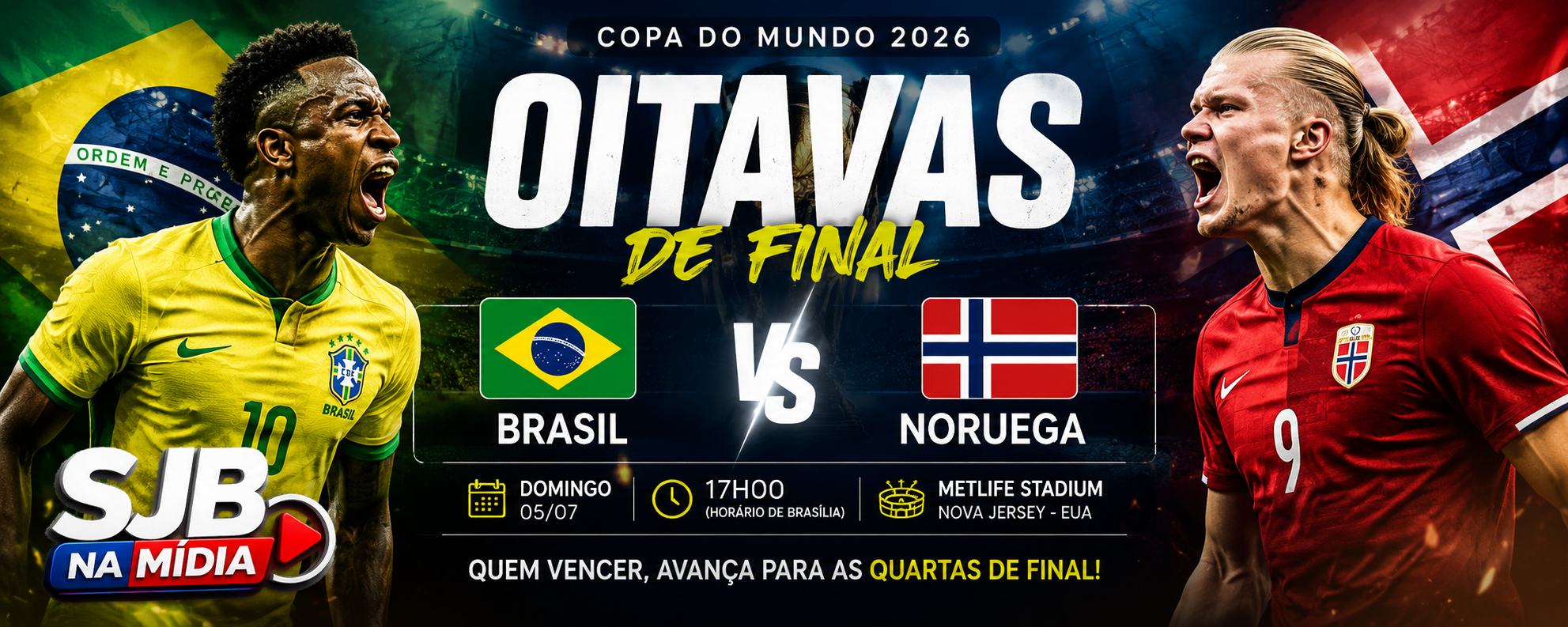 Brasil Encara a Noruega nas Oitavas de Final Em Busca de Mais Um Passo Rumo Ao Hexa