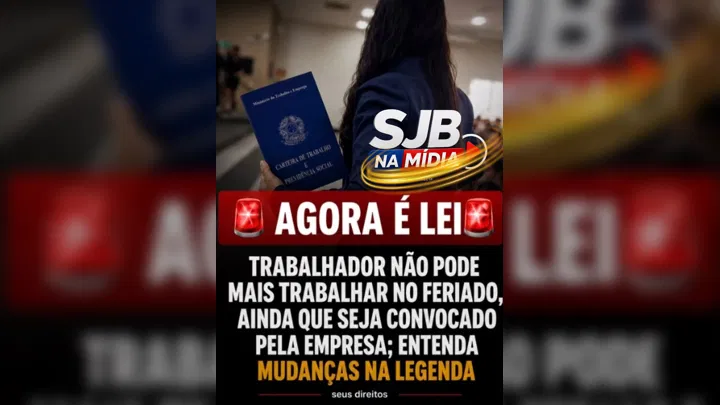 AGORA É LEI