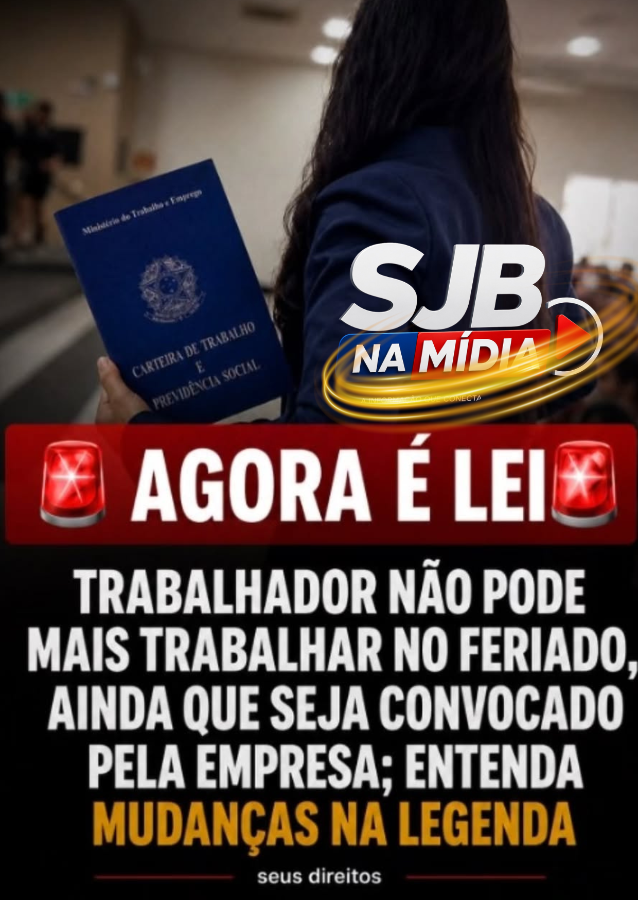 AGORA É LEI