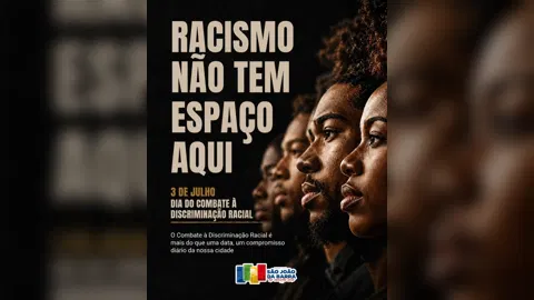 AQUI NÃO TEM LUGAR ESPAÇO PARA RACISMO!